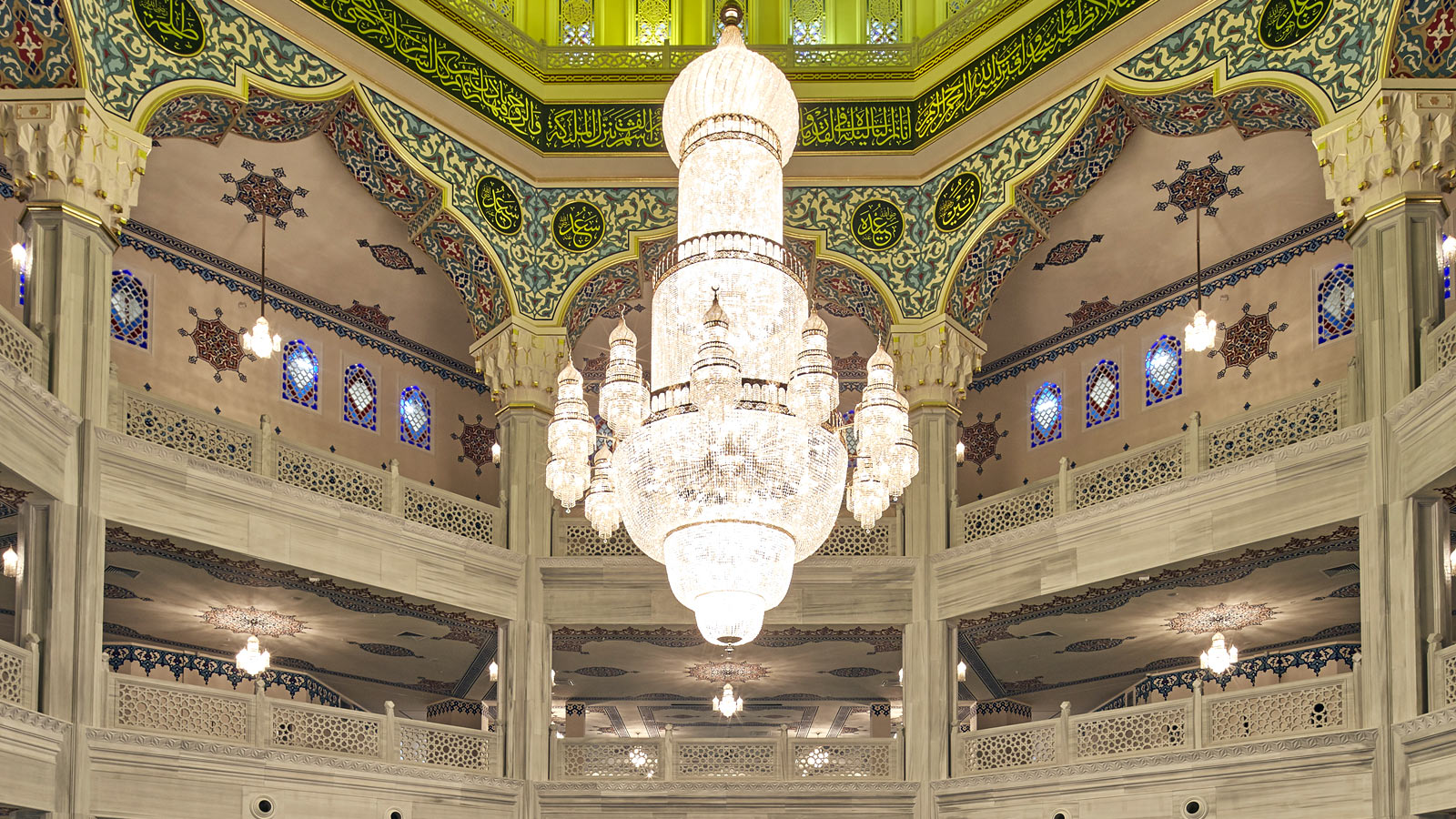 Moscow Central Mosque Chandelier - Russia