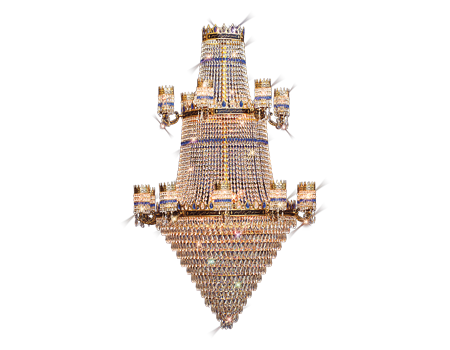 100 cm Multi-story with fountains