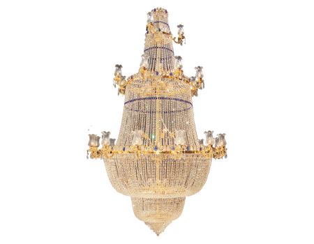 130 cm With a glass dome