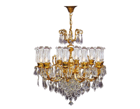 10 cm With a glass dome