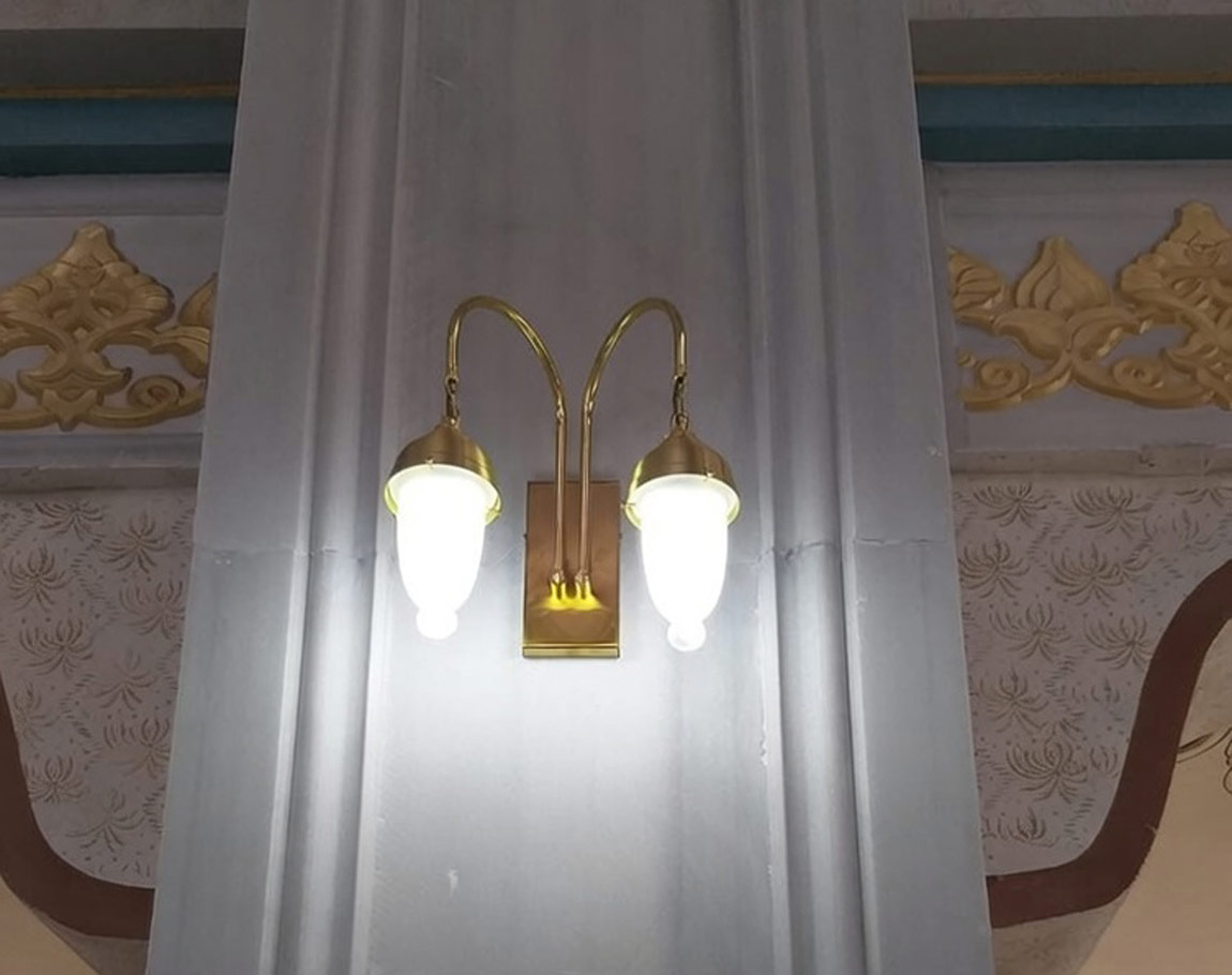  Ottoman Double Sconce