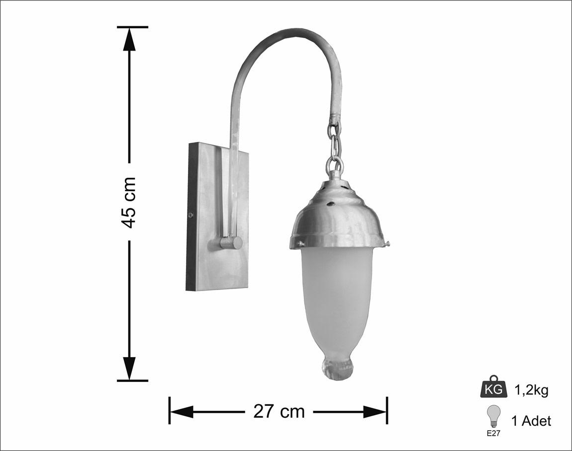  Ottoman Single Sconce